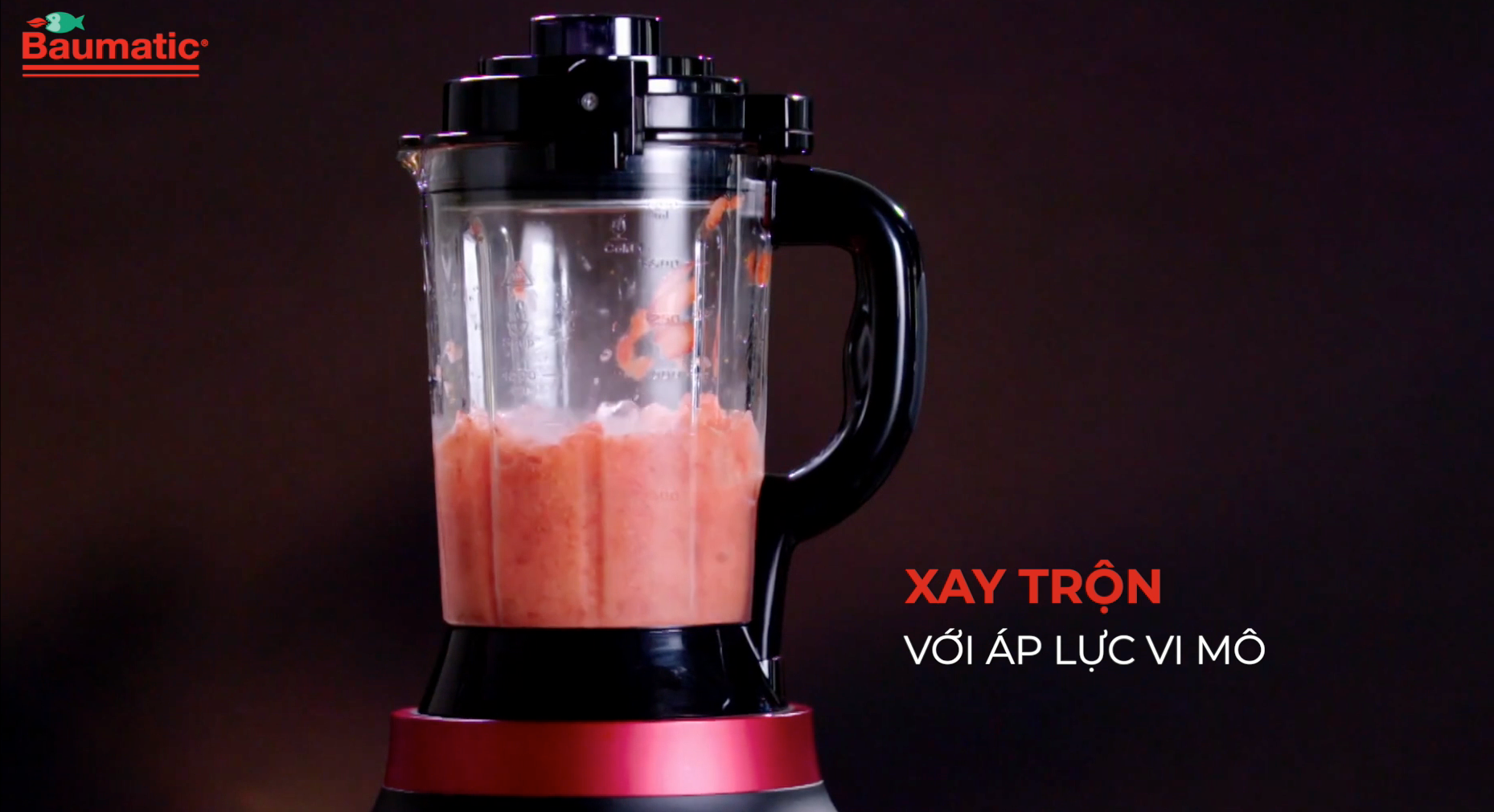 Máy xay nấu 12 chức năng Baumatic BP01