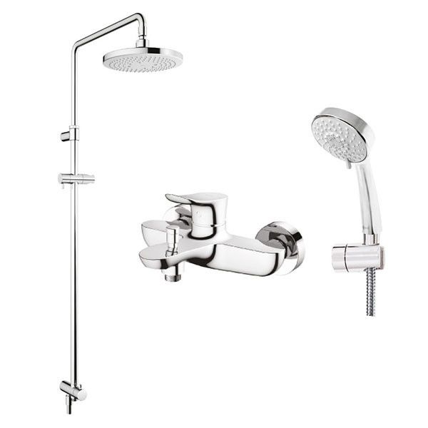 TOTO Bộ sen cây nóng lạnh TBW01001B1_TBG01302V_DGH108ZR