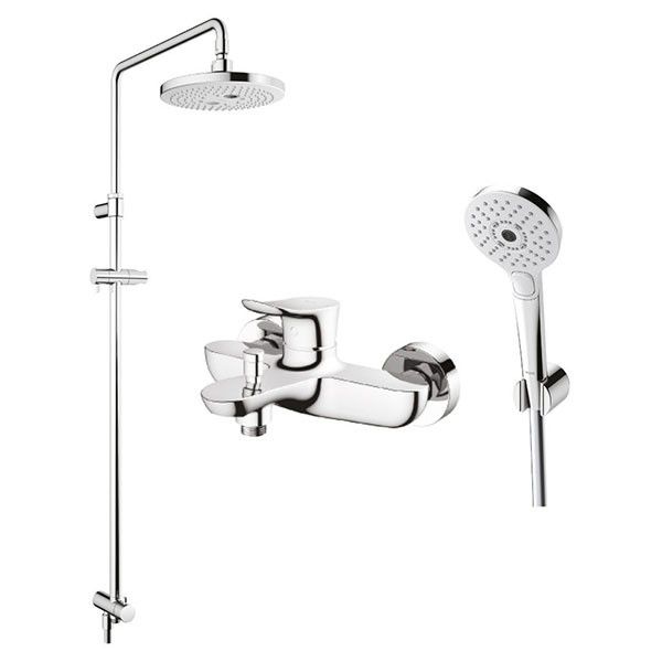 TOTO Bộ sen cây nóng lạnh TBW01002B1_TBG01302V_TBW01010A