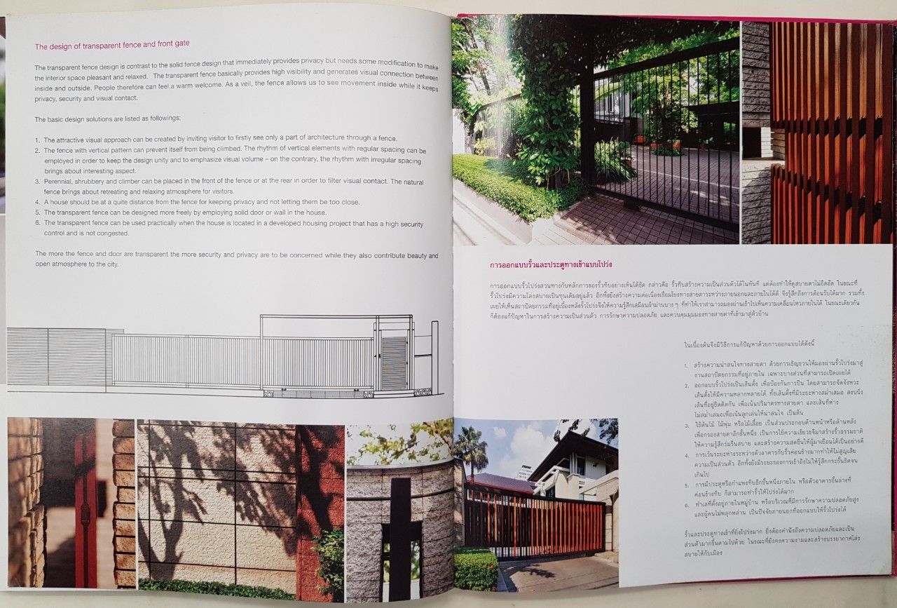 Detail vol 7: Fence and Gate (2nd Printing)_Nithi Sthapitanonda_9786167191928_Li-Zenn Publishing Limited