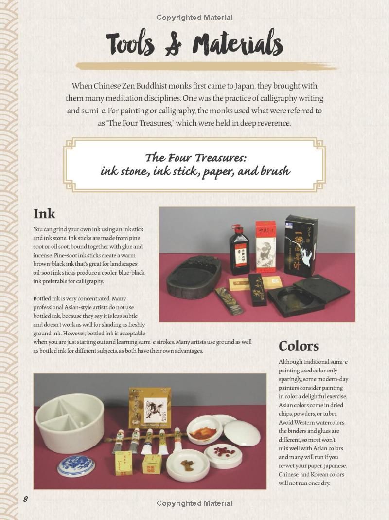 Sumi-e Painting: Volume 1 : Master the meditative art of Japanese brush painting