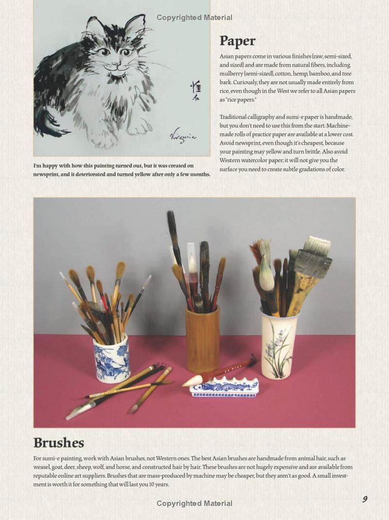 Sumi-e Painting: Volume 1 : Master the meditative art of Japanese brush painting