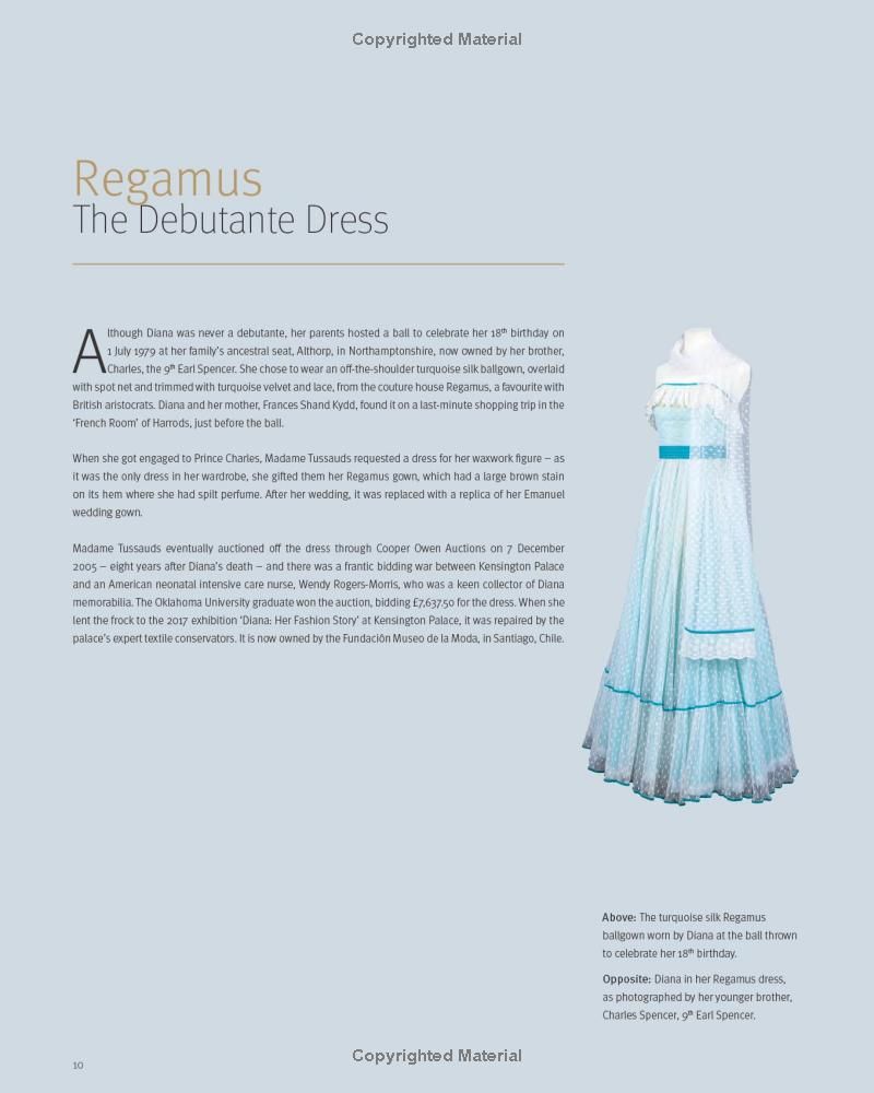 Diana: A Life in Dresses : From Debutante to Style Icon