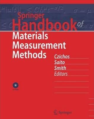 Springer Handbook of Materials Measurement Methods
