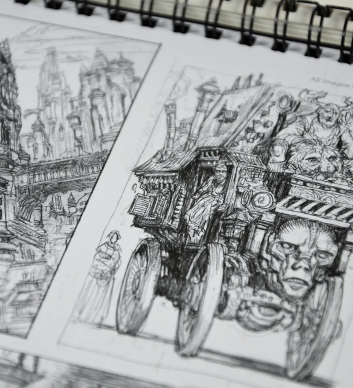 Sketching from the Imagination: Fantasy