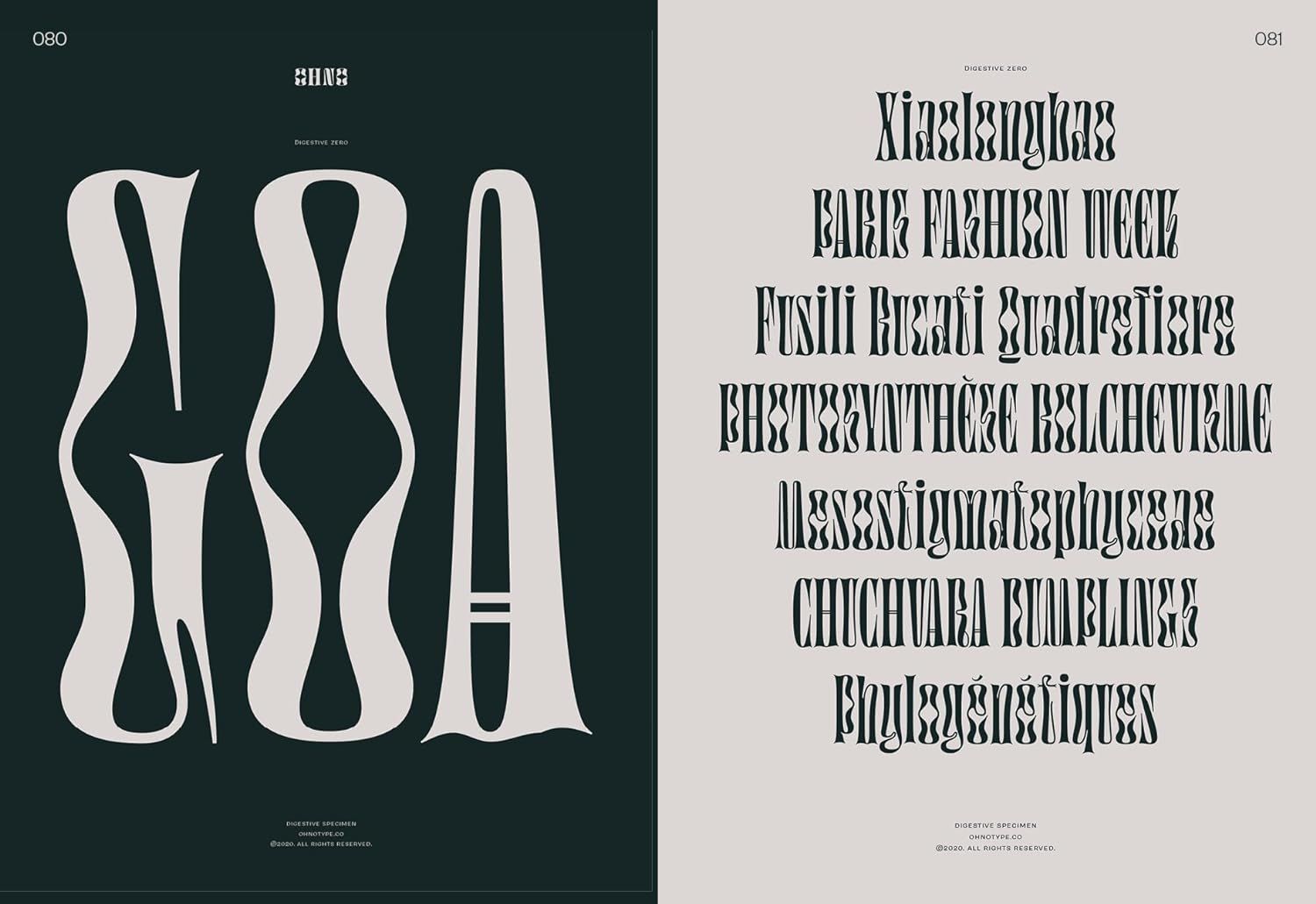 Serif in Use: A Collection of Serif Typefaces