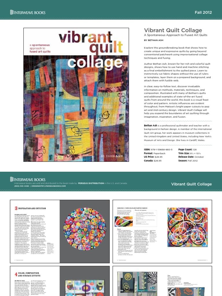 Vibrant Quilt Collage_Bethan Ash_9781596688605_Interweave