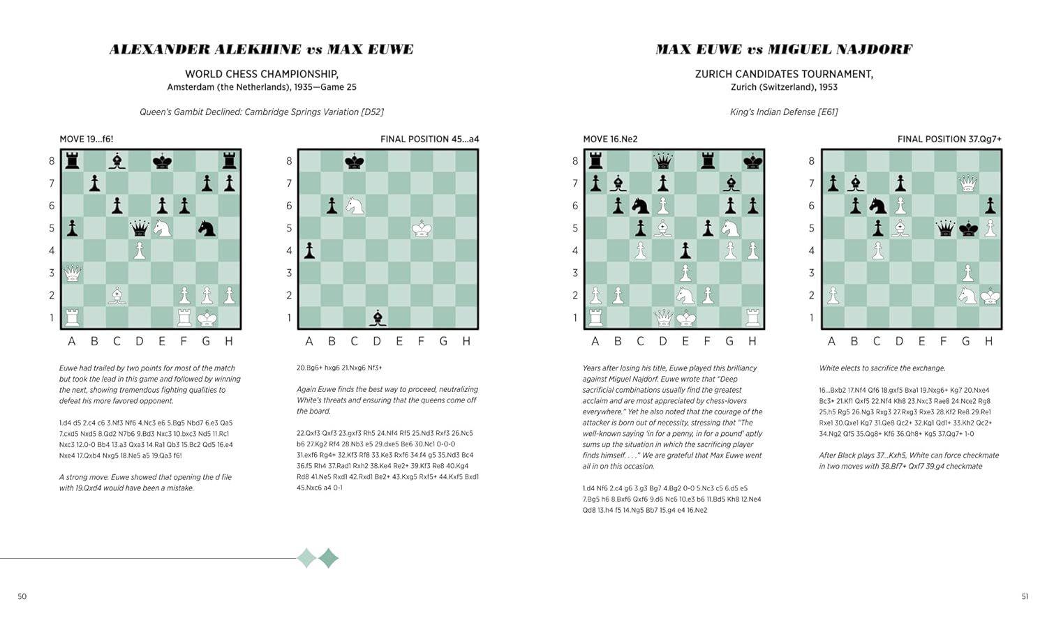  Checkmate! Great Champions and Epic Matches From A Timeless Game 