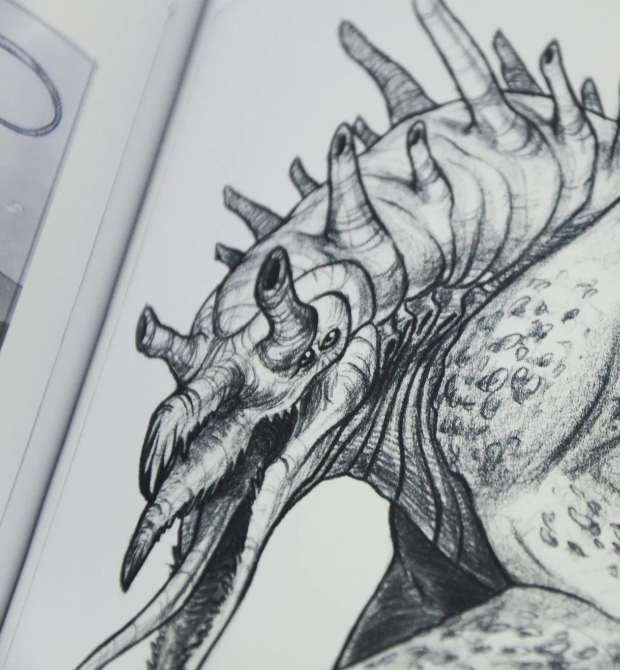 Sketching from the Imagination: Sci-fi