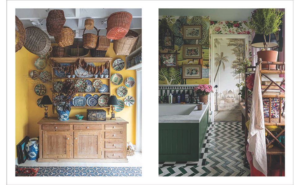 At Home with Designers and Tastemakers : Creating Beautiful and Personal Interiors