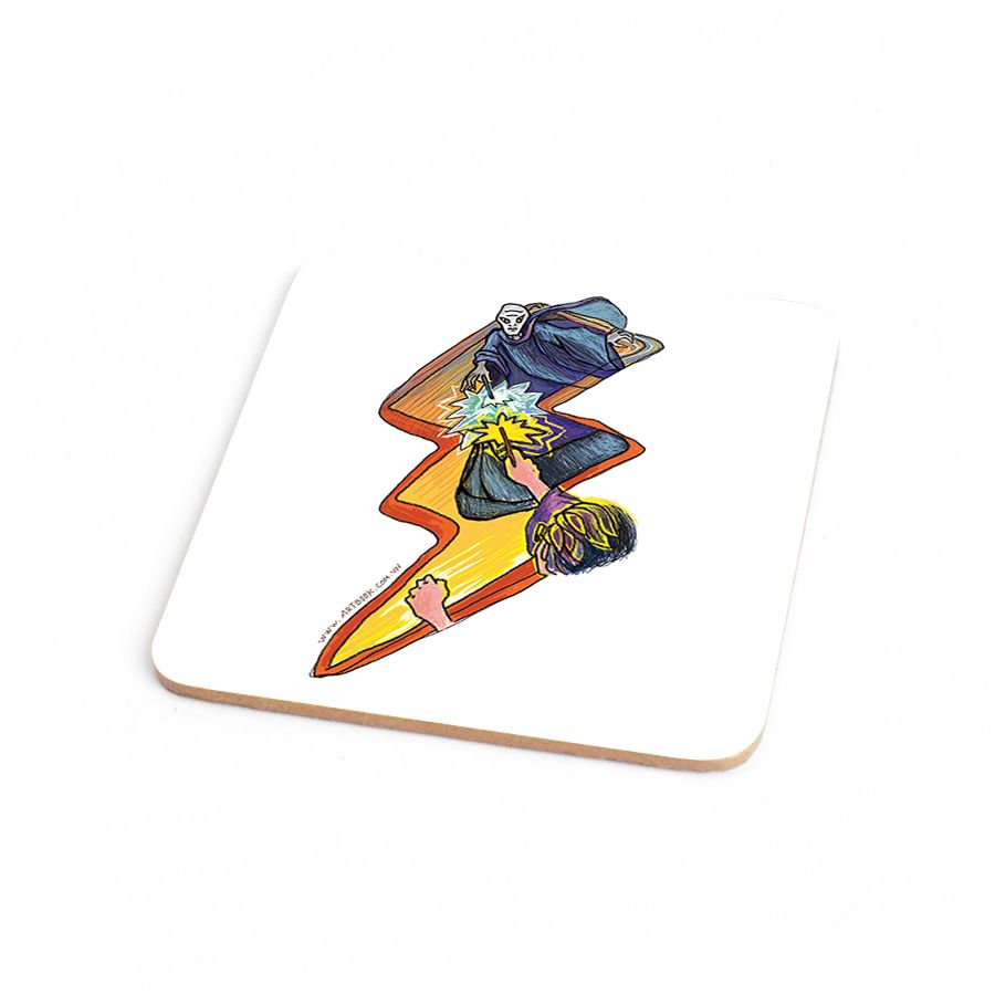 Wood Coaster Harry Potter 01