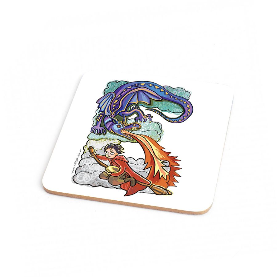 Wood Coaster Harry Potter 03