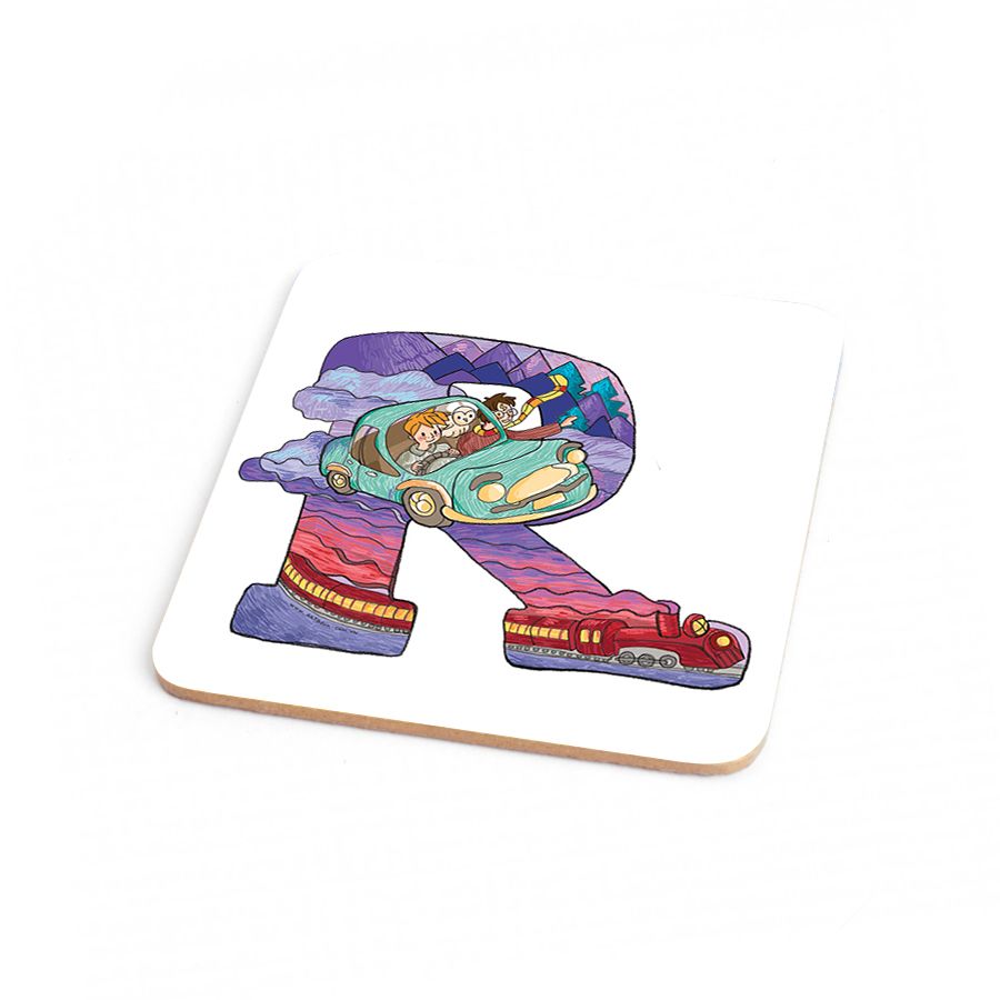 Wood Coaster Harry Potter 07