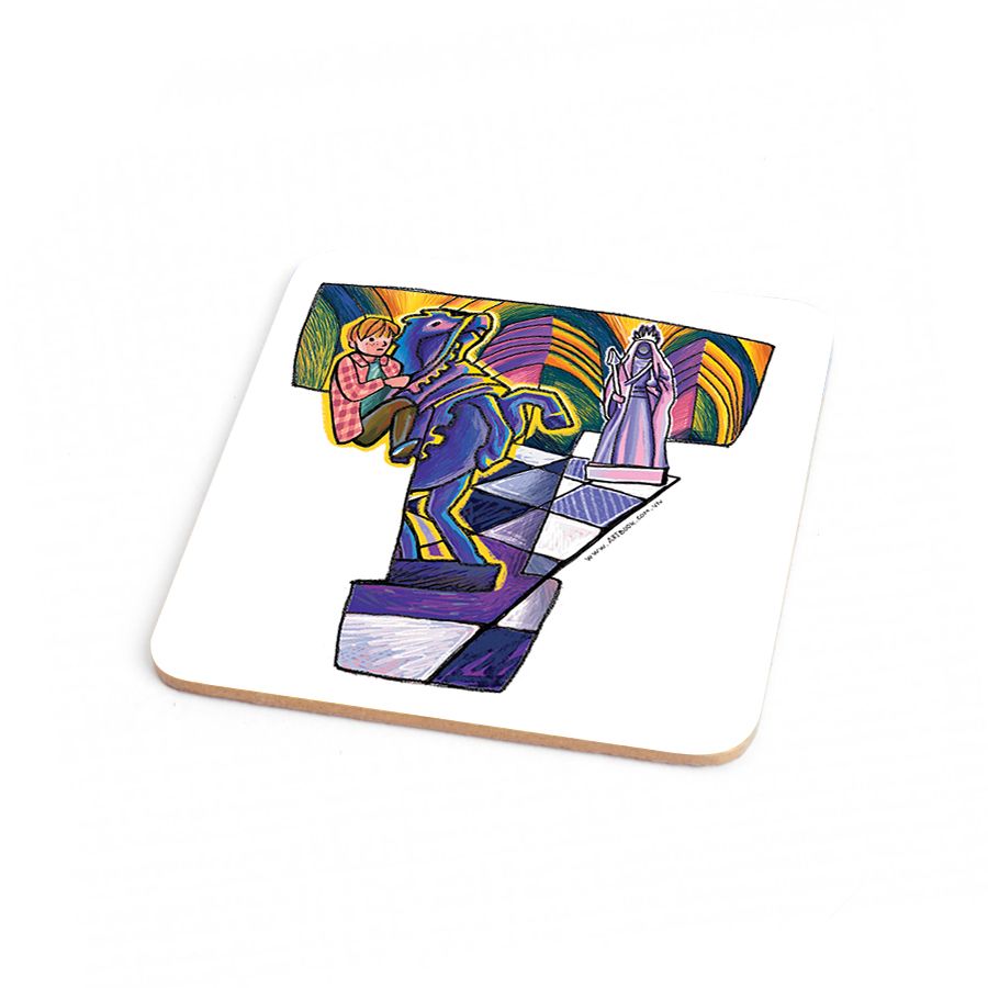 Wood Coaster Harry Potter 11