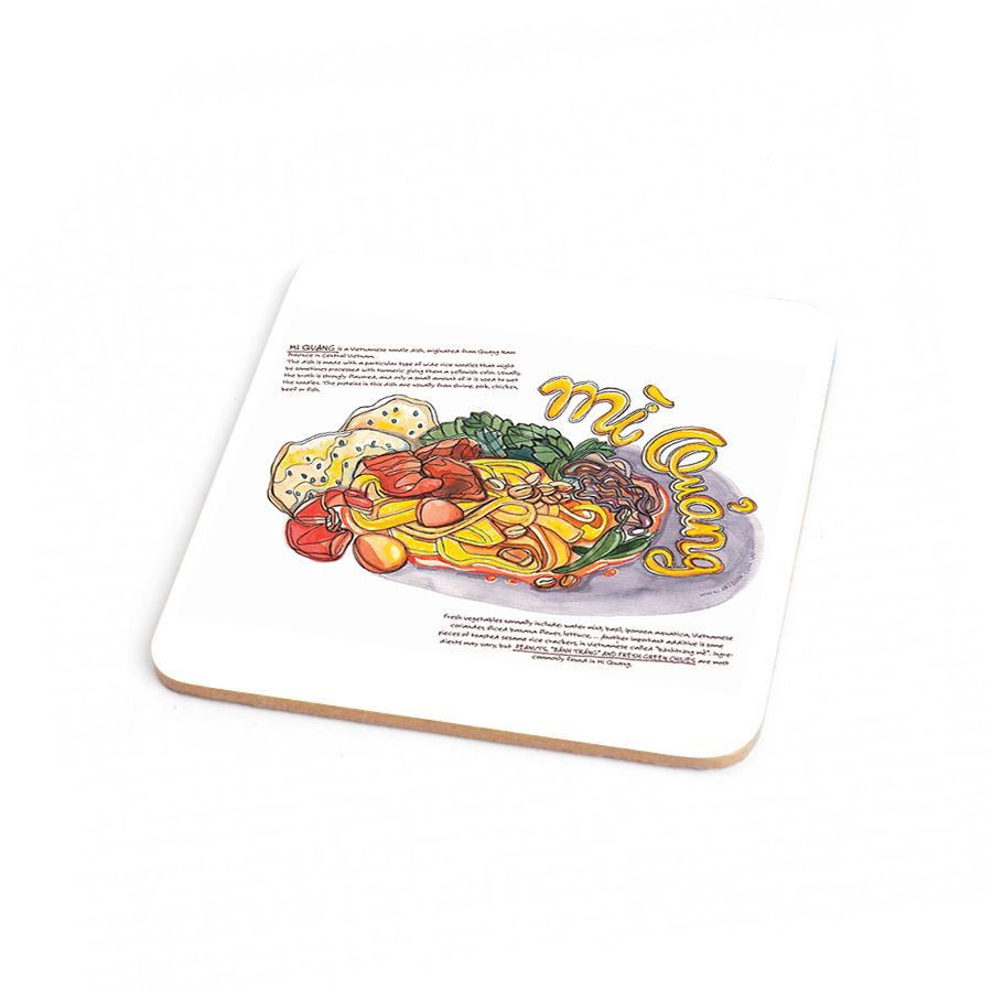 Wood Coaster Yummy 06