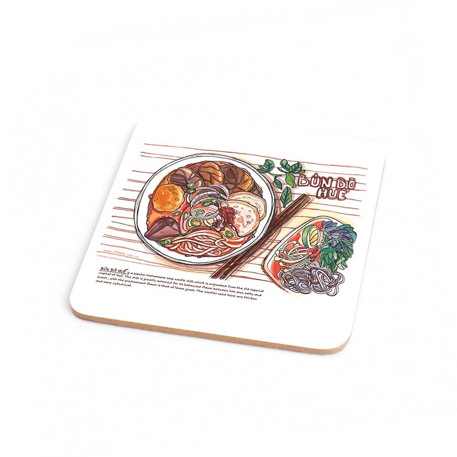 Wood Coaster Yummy 14