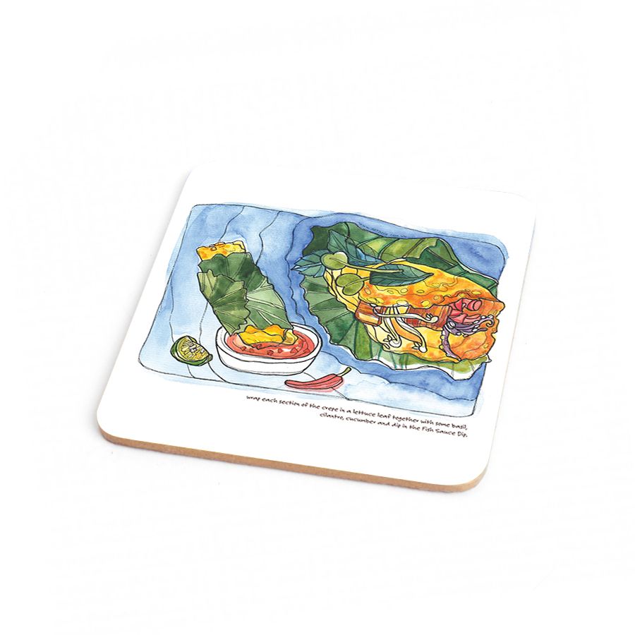 Wood Coaster Yummy 15