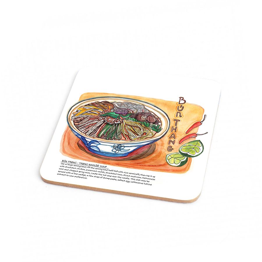 Wood Coaster Yummy 18