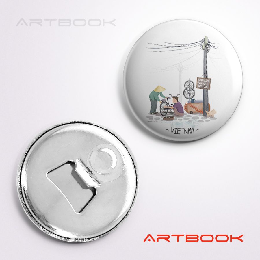 Beer Opener Magnet 45