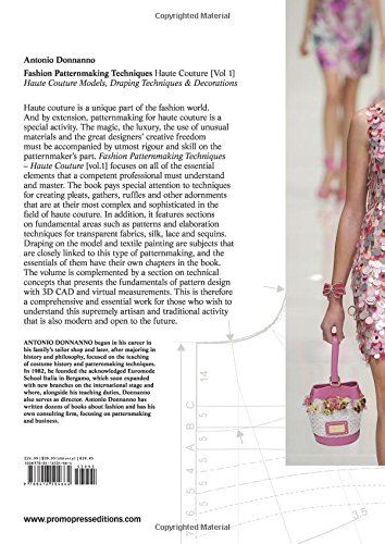  Fashion Patternmaking Techniques V1 Haute Couture 