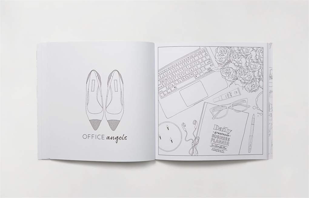 #OOTD: Fashion Flat Lays to Colour in