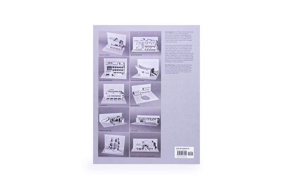 Le Corbusier Paper Models : 10 Kirigami Buildings To Cut And Fold_Marc Hagan-Guirey_9781786275622_Laurence King Publishing