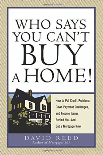 Who Says you Can't Buy a Home