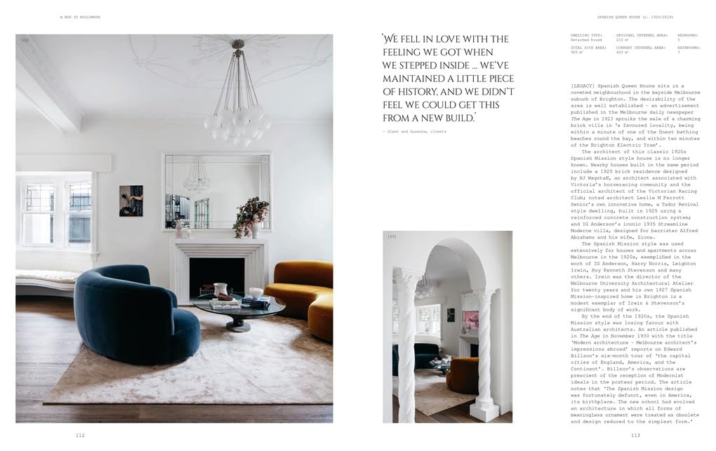 Modern Heritage: Cherishing Australia's interwar homes: Old English, Spanish Mission & Art Deco