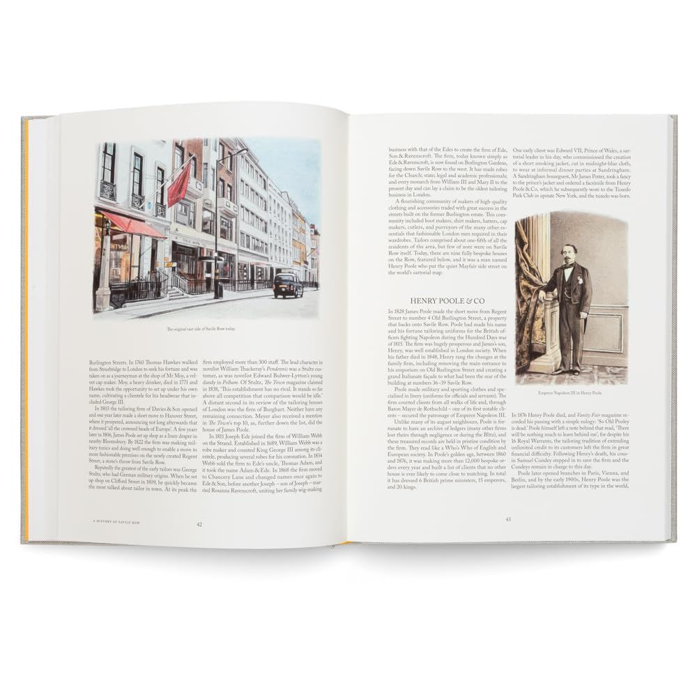 The Savile Row Suit: The Art of Bespoke Tailoring