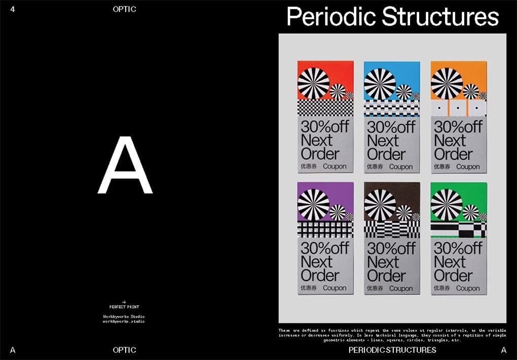Optic : Optical effects in graphic design