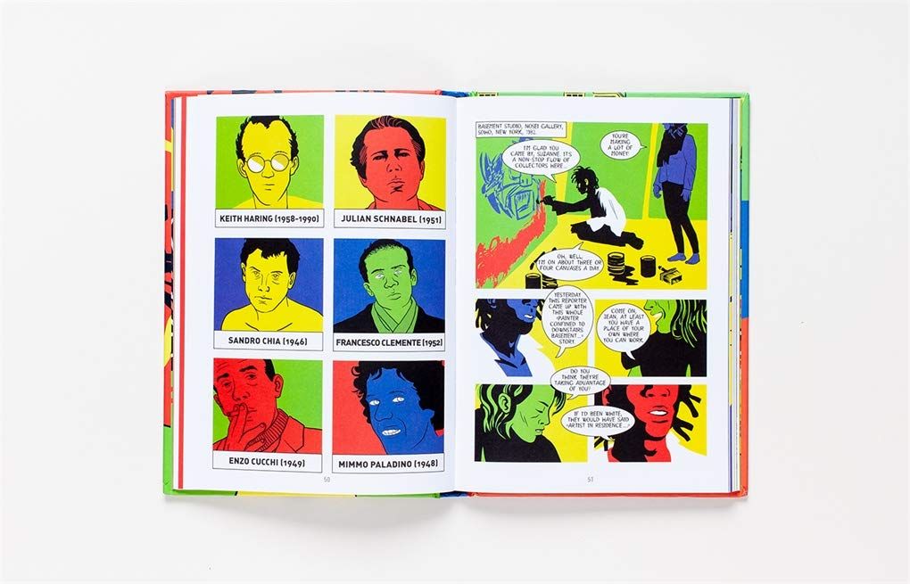 Basquiat : A Graphic Novel_Paolo Parisi_9781786274151_Laurence King Publishing