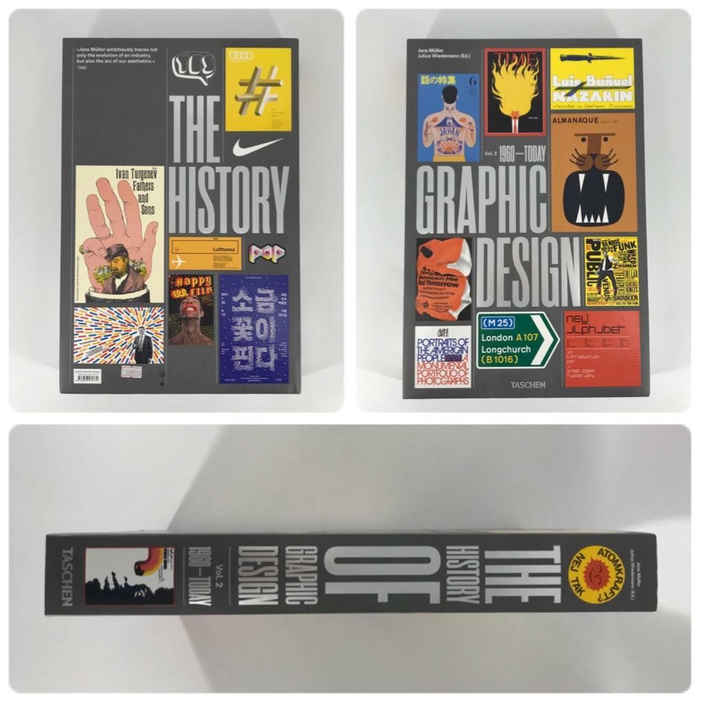 The History of Graphic Design, Vol 2: 1960 - Today - Julius Wiedemann - 9783836570374 - Taschen