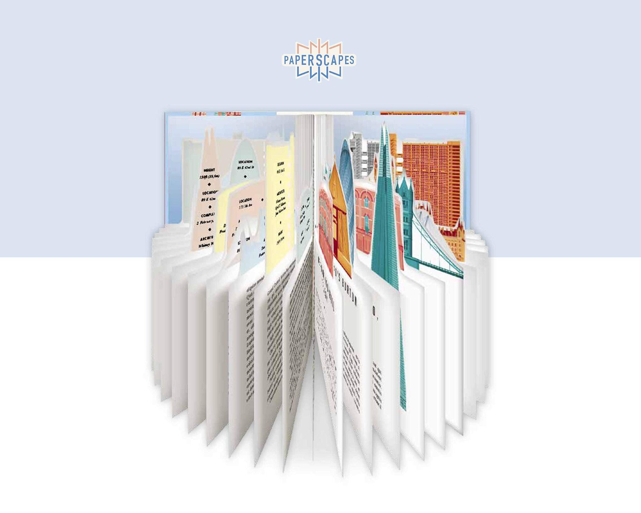 Paperscapes: London_ Sandra Lawrence_9780233005980_ Welbeck Publishing Group