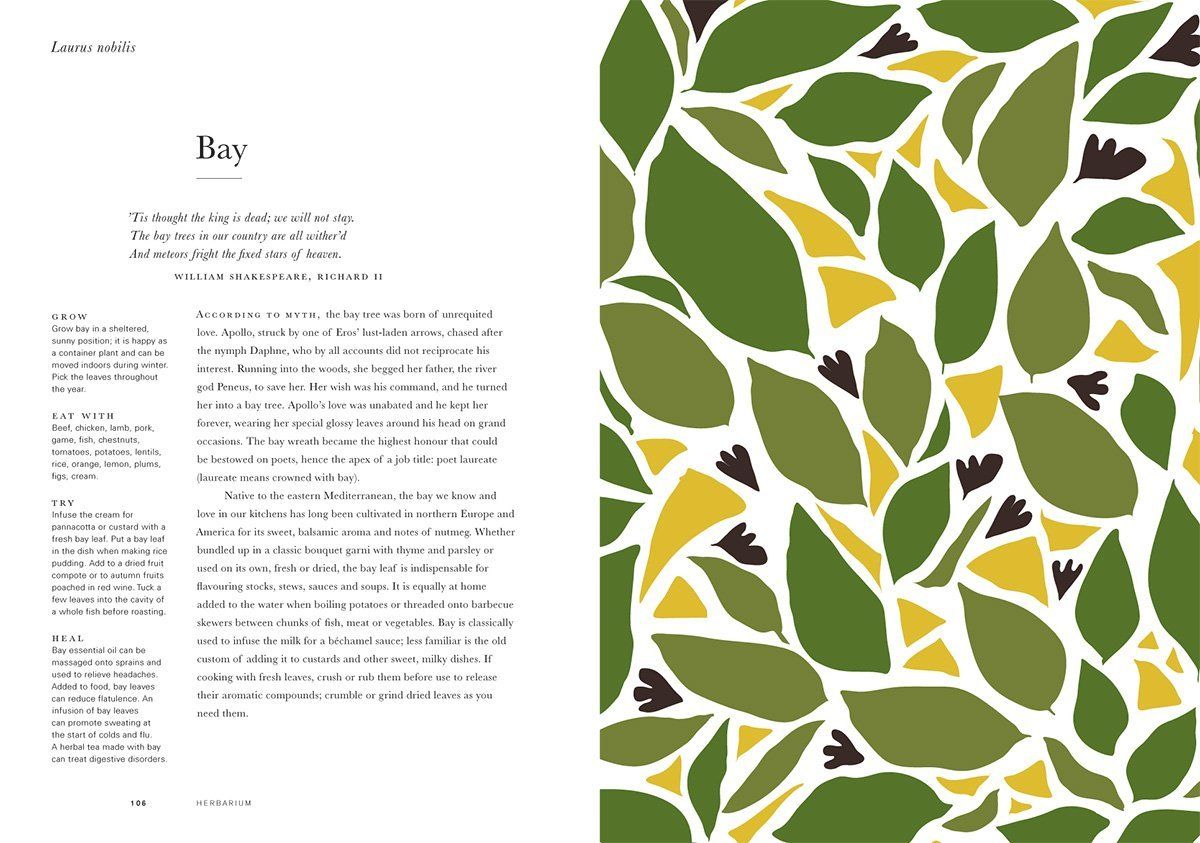Herbarium One Hundred Herbs . Grow . Cook . Heal
