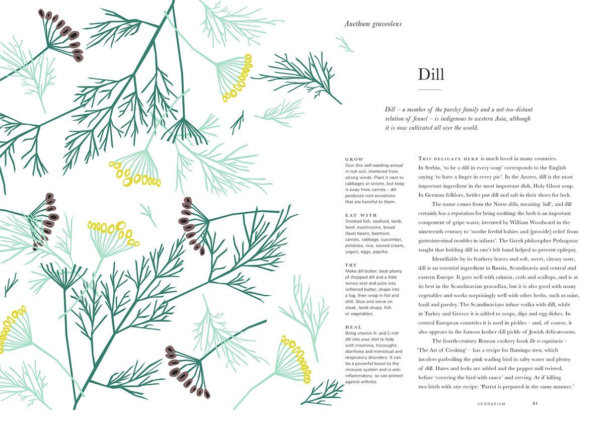 Herbarium One Hundred Herbs . Grow . Cook . Heal