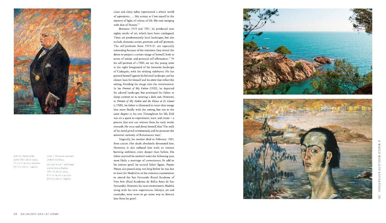 Salvador Dali at Home_Jackie de Burca_9780711239432_White Lion Publishing