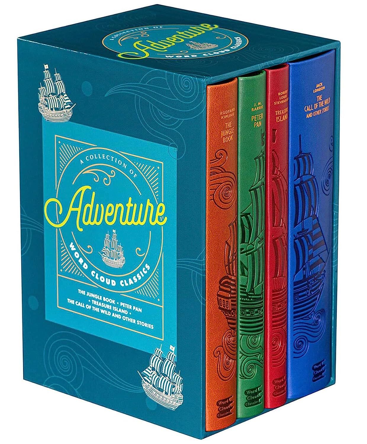  Adventure Word Cloud Boxed Set (Word Cloud Classics) 