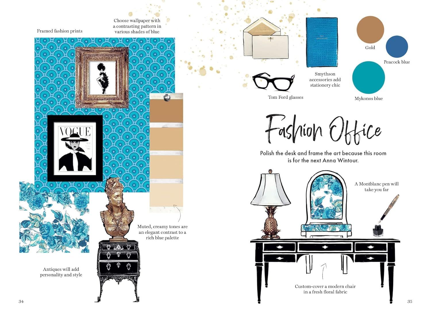  Fashion House Special Edition: Illustrated Interiors from the Icons of Style 