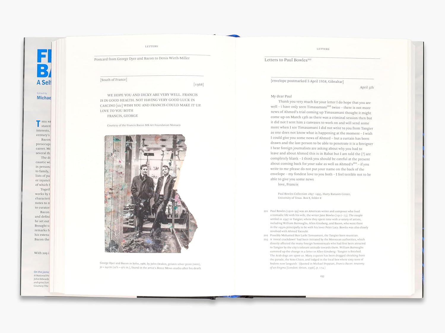 Francis Bacon: A Self-Portrait in Words
