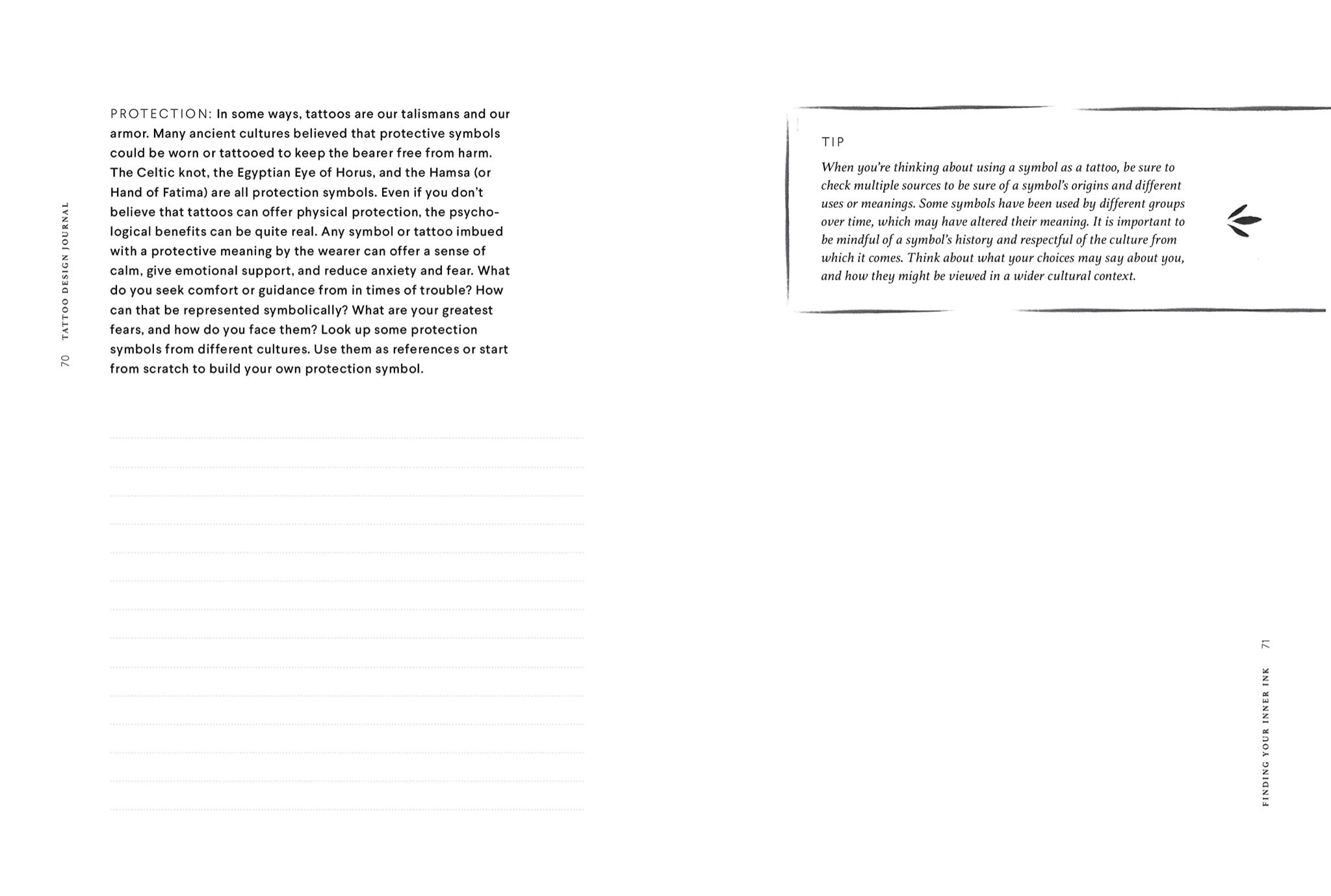 Tattoo Design Workbook
