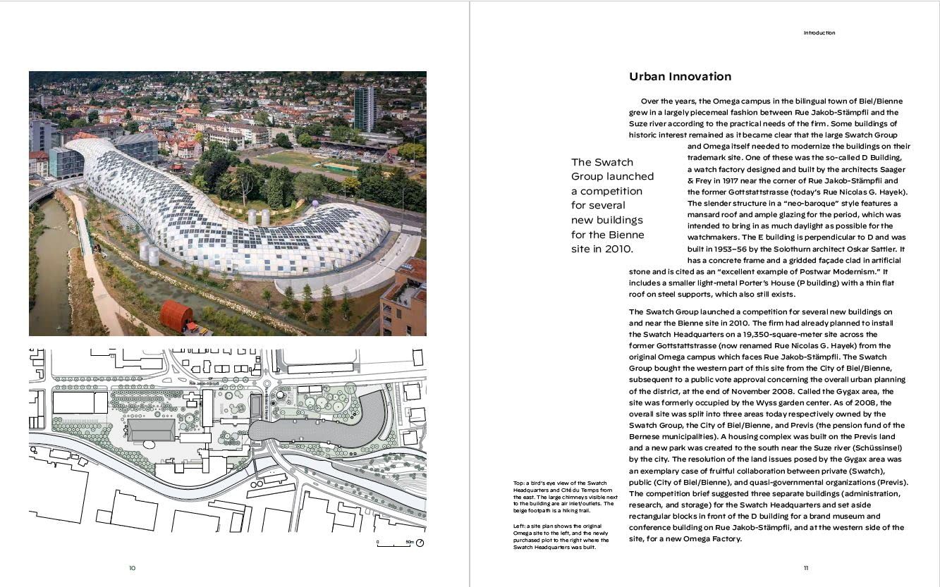 Shigeru Ban Architects : Swatch and Omega Campus