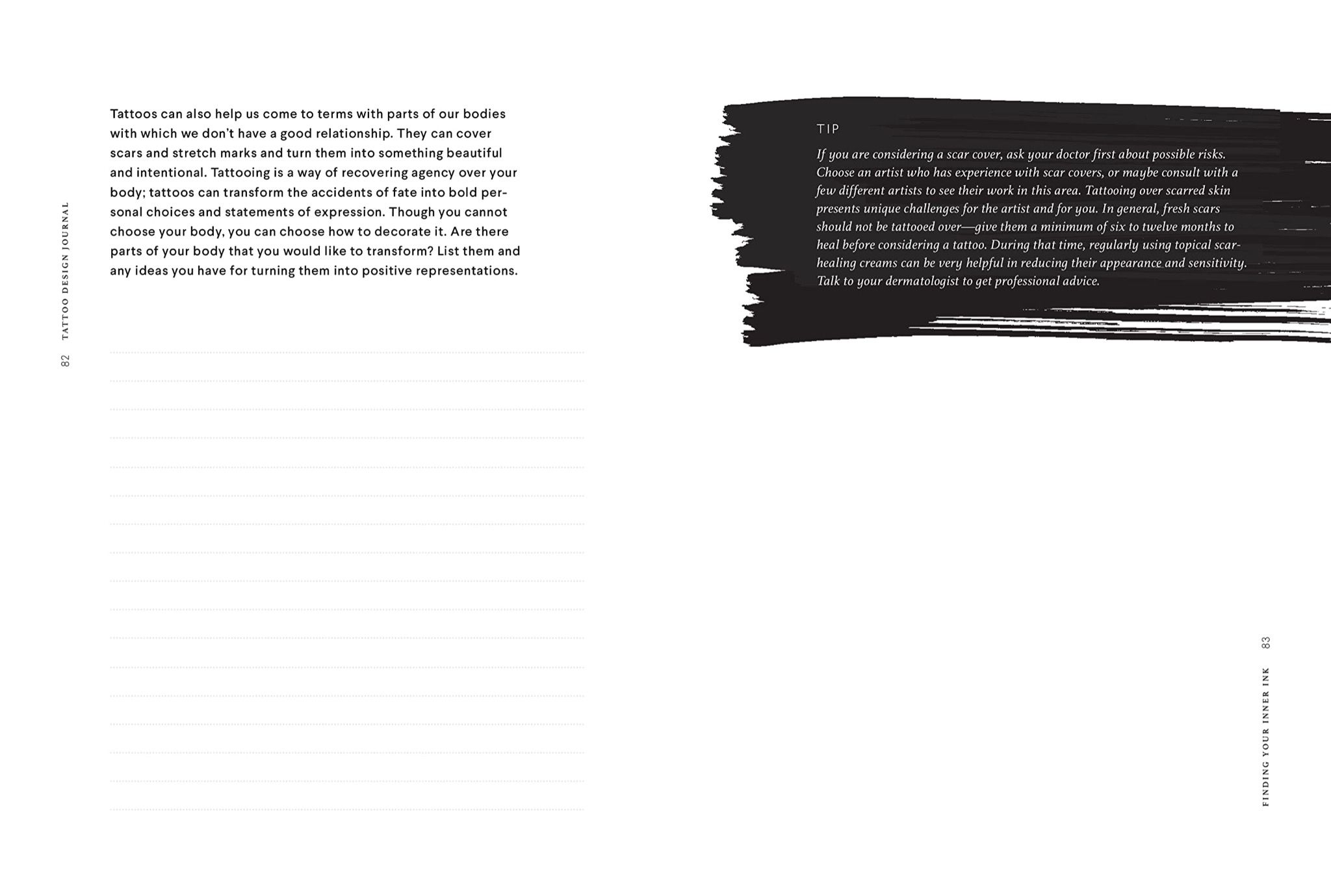 Tattoo Design Workbook