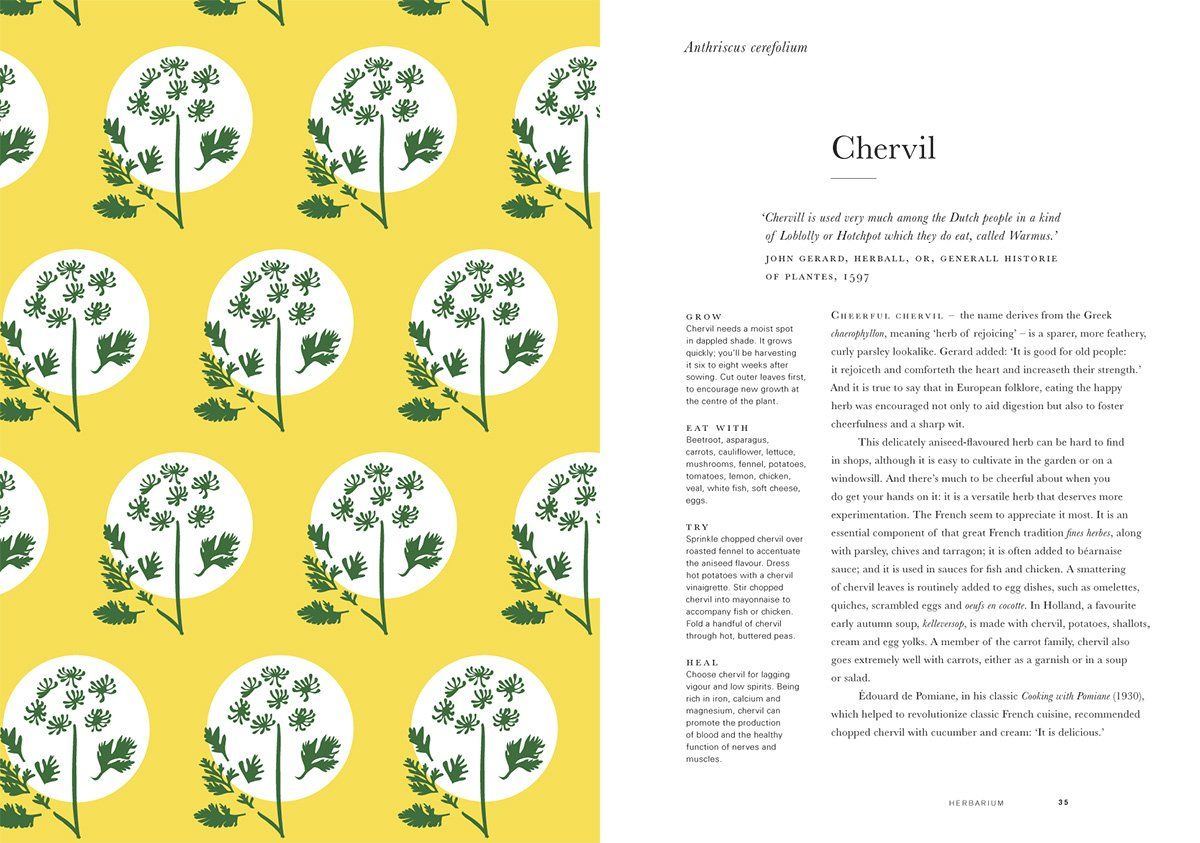 Herbarium One Hundred Herbs . Grow . Cook . Heal