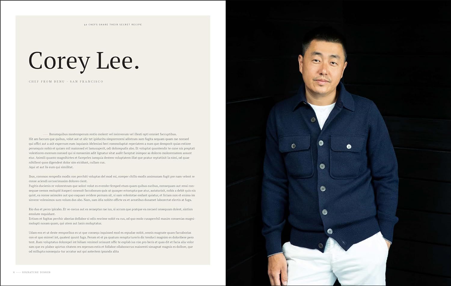 Signature Dishes.: 50 Chefs Share Their Secret Recipe