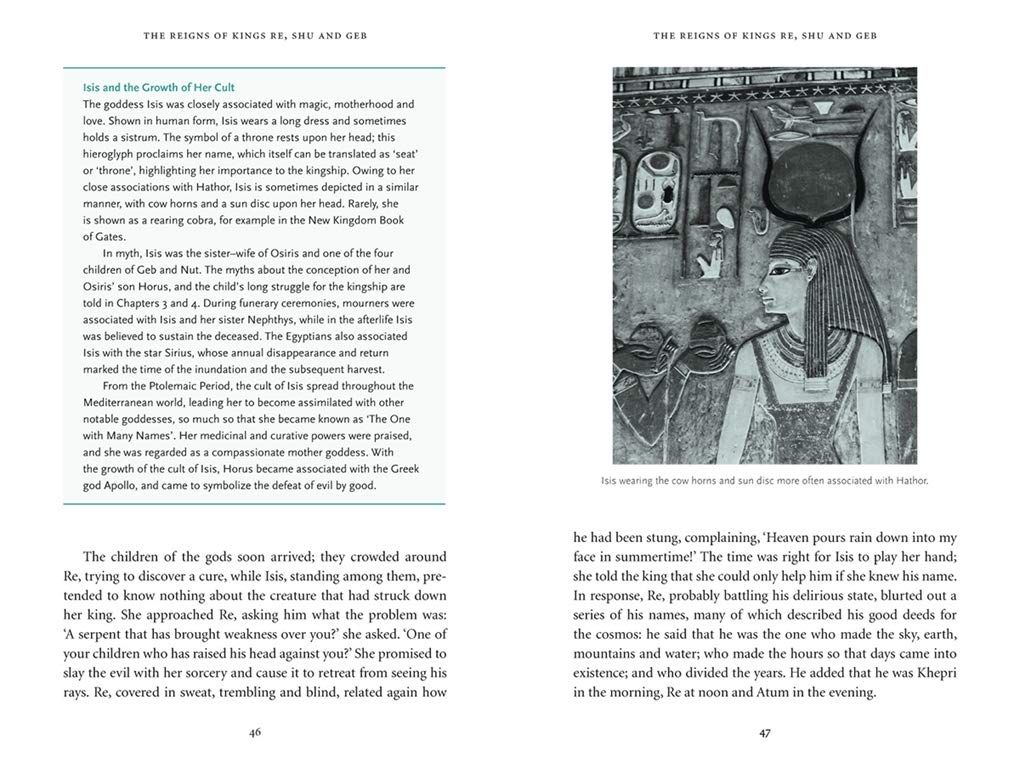 The Egyptian Myths : A Guide to the Ancient Gods and Legends