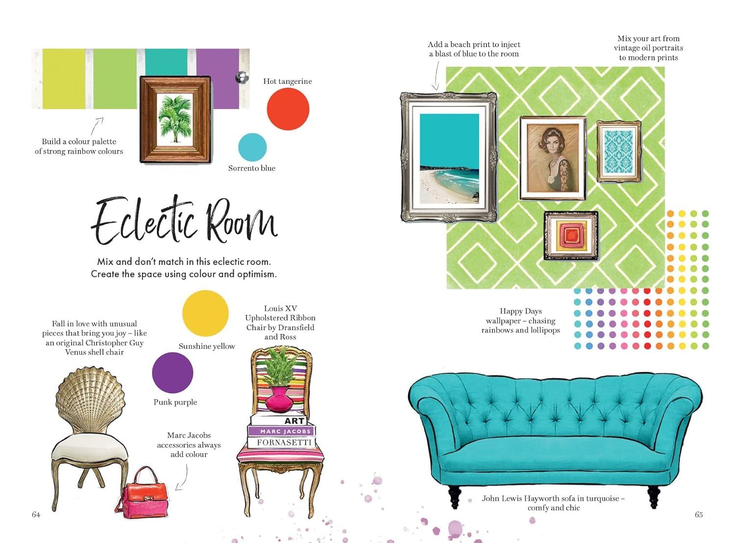  Fashion House Special Edition: Illustrated Interiors from the Icons of Style 