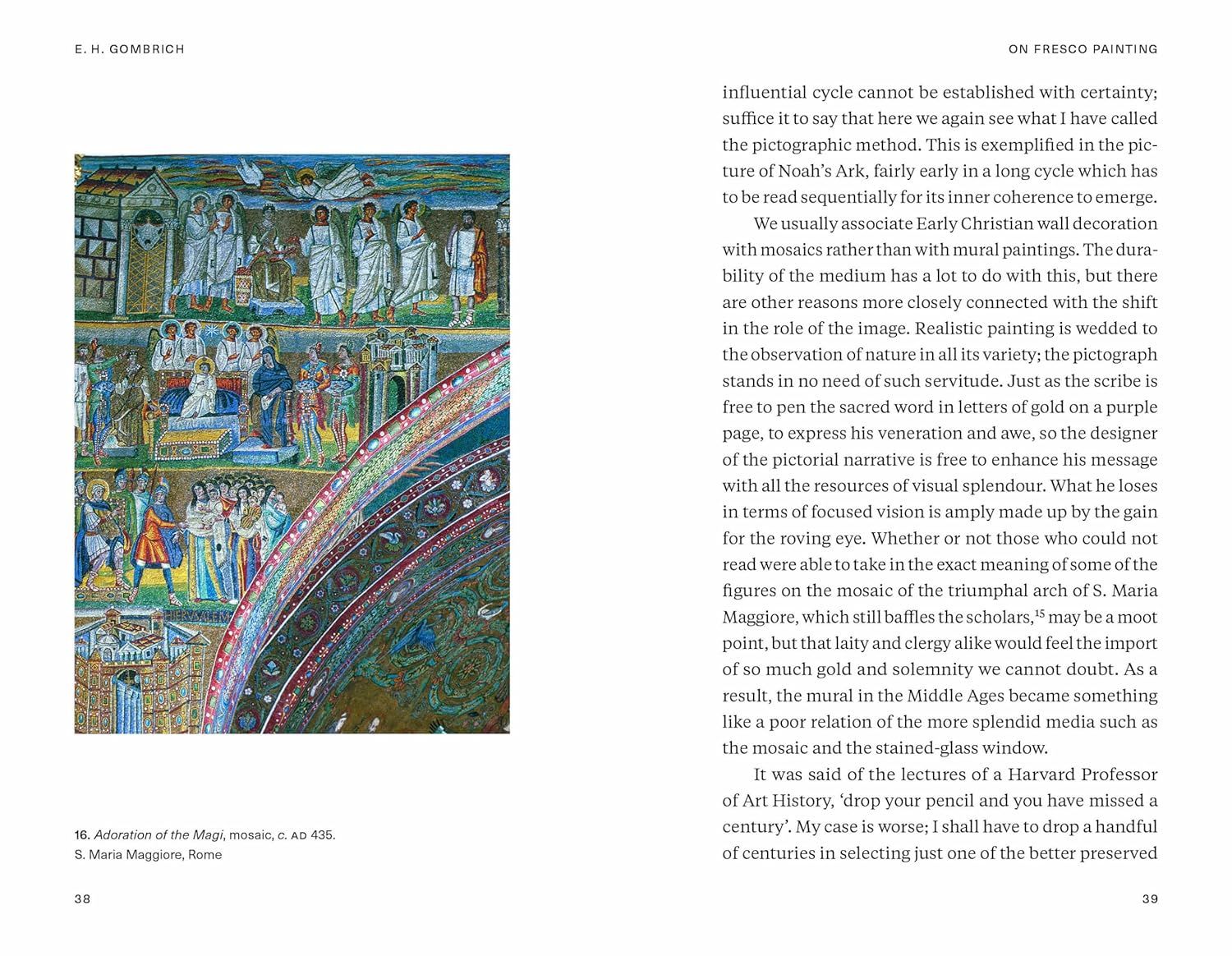 E.H.Gombrich on Fresco Painting