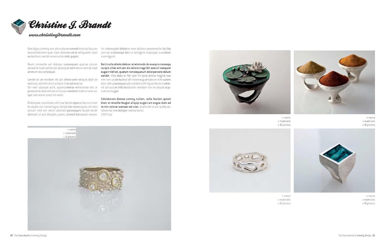  The Sourcebook of Contemporary Jewelry Design 