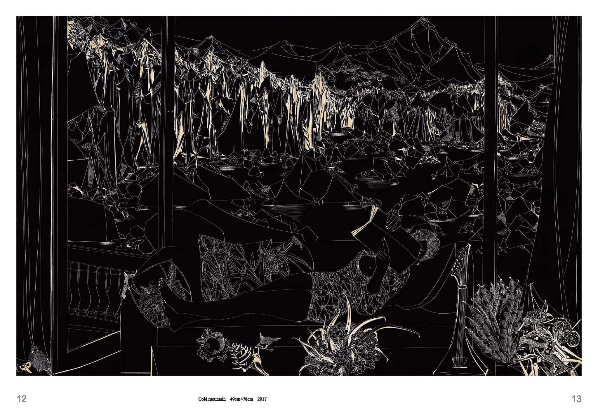 Leng Bingchuan : Master Of Chinese Black And White Art_Leng Bingchuan_9781788840798_WORDS & VISUALS PRESS PTE LTD
