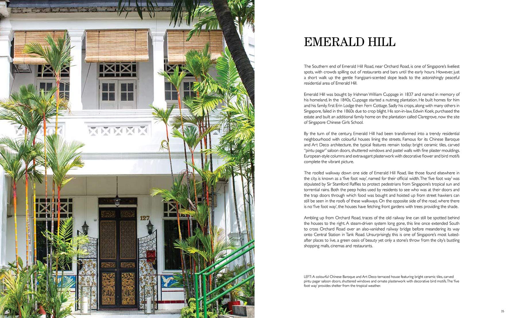 Singapore Colonial Style: Interiors of Black & White Houses